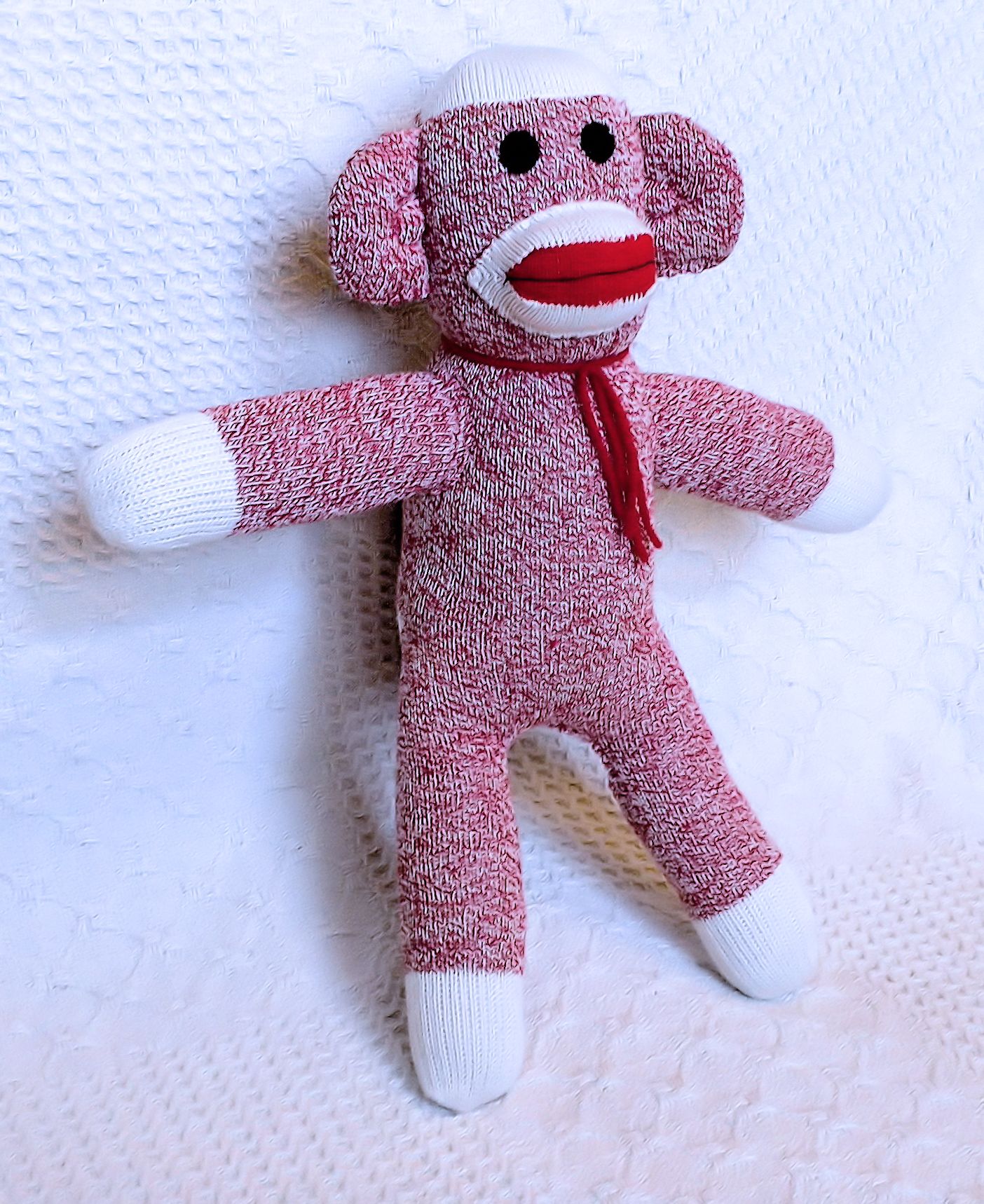 Samantha the Red Sock Monkey 16 inches